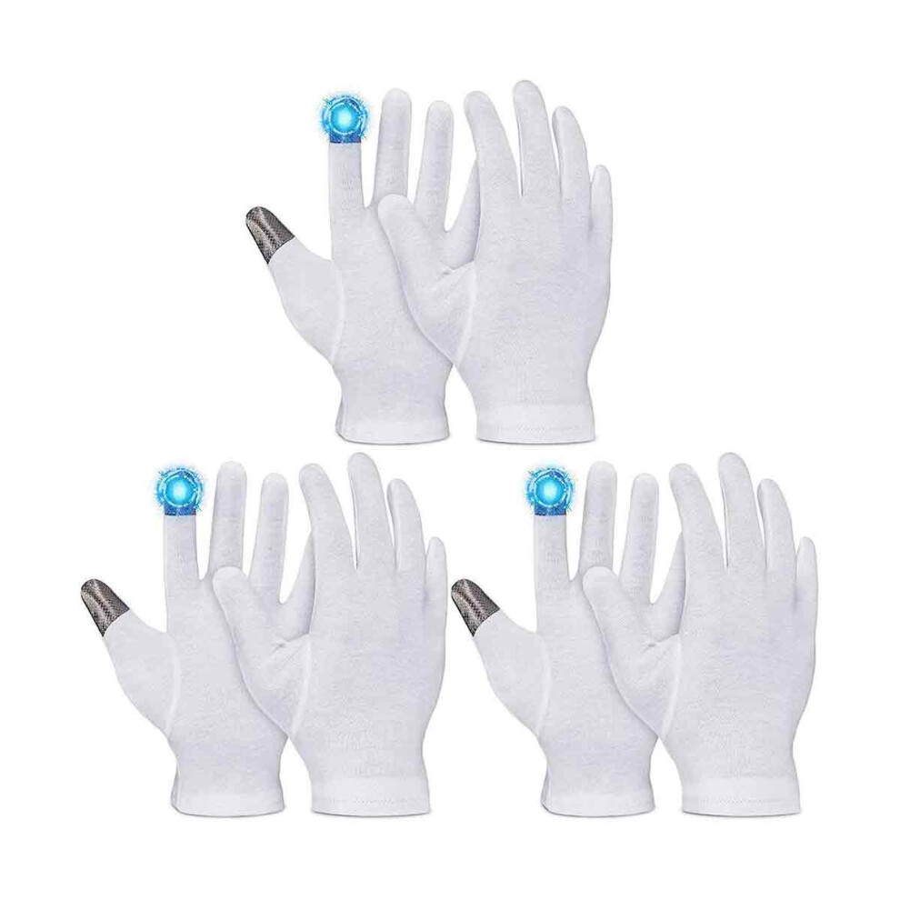 SPA Cosmetic Treatment Moisturizing Gloves Overnight Sleeping Glove Touchscreen Dry Hands Eczema Treatment Soft And Comfortable Breathable Material S