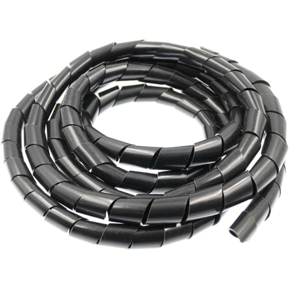 Cable Management Spiral Wrap Silicone Protective Tube Flexible Temp Resistant 8X10mm 1M 9094768725467