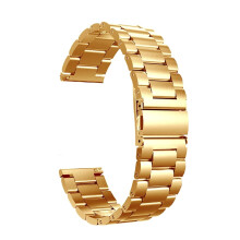 Watch Strap Solid Stainless Steel Quick Release 20mm 22mm Replacement Wristband Black Red