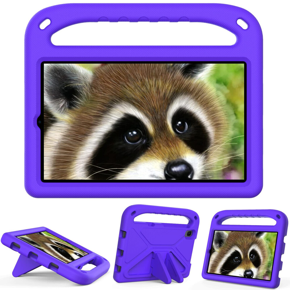 Childfriendly Handle Case For Lenovo Tab M8, M8 Hd, M8 Fhd Shockproof Lightweight Foam Case With Collapsible Kickstand 9094768725542