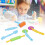 6pcs Clay Dough Tools Kit for Kids Art Modeling Rollers Molds Cutters 1