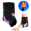 Adjustable Breathable Nylon Ankle Support Brace for Left Foot (L) 8