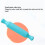 6pcs Clay Dough Tools Kit for Kids Art Modeling Rollers Molds Cutters 8