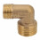 Durable 1100W Air Compressor Brass 1/2x3/8 Check Valve Elbow Fitting 10