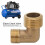 Durable 1100W Air Compressor Brass 1/2x3/8 Check Valve Elbow Fitting 9