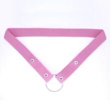 Chastity Belt For Men TwoWay Pink Cage Chasity Device AntiOff Auxiliary Strap