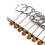 Fun Puzzle Toy 22cm – Brain Teasing Interlock Link Disentanglement Challenge 6