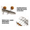 Fun Puzzle Toy 22cm – Brain Teasing Interlock Link Disentanglement Challenge 3