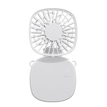 Foldable Portable Neck Fan with 3 Speeds, USB Rechargeable, Quiet Hands for Outdoor Indoor