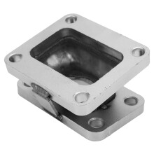15 Turbo Exhaust Manifold Flange Adapter for T3 to T4 Stainless Steel