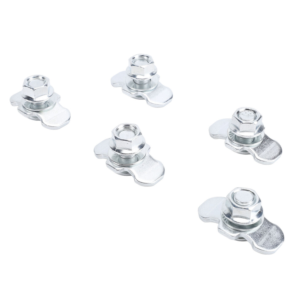 L Track Double Lug Nut M10x20mm For Truck Bed Trailer Rv And Atv Cargo Silver 6911378361010