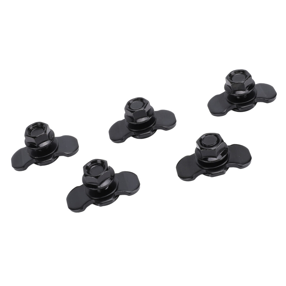 M10x20mm Threaded Stud Nuts Kit Set Of 5 For L Track Rv Trailer Atv Black 7901378361102