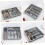 Expandable Silverware Drawer Organizer Tray Compartments Thickened PP Utensil Holder ScratchResistant EasyClean 4