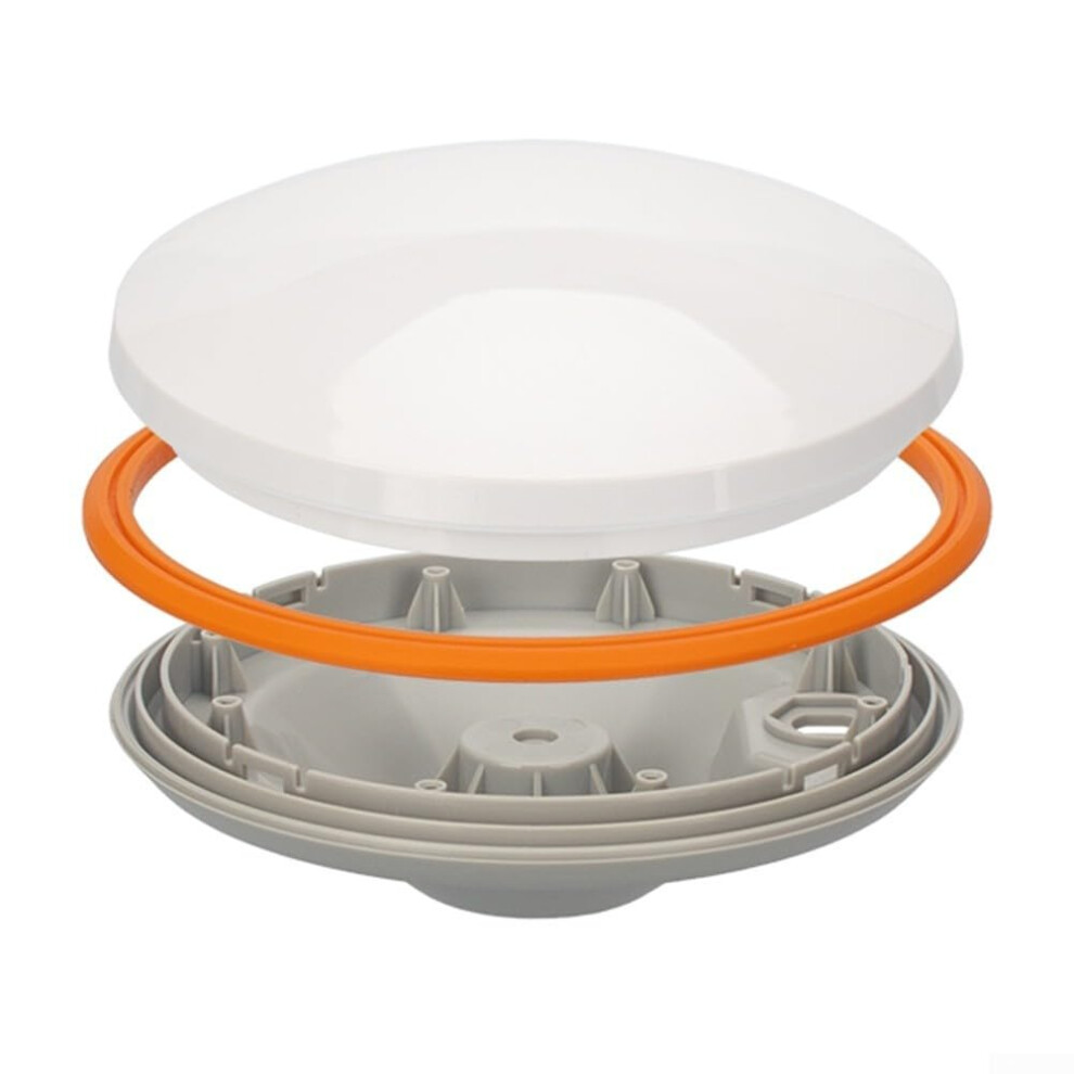 External Shell For Gnss Antennas Weatherproof Aluminum Enclosure Compatible With Most Gnss Antenna Models Black 9199774474634