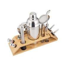 Cocktail Shaker Kit Stainless Steel Shaker Strainer For Home Bar Beverage Tools Bartender Kit