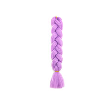Zachte, soepele vlechten, meerkleurige extensions van 60 cm van synthetische vezels, hittebestendig en comfortabel om te dragen. Geef je kapsel een