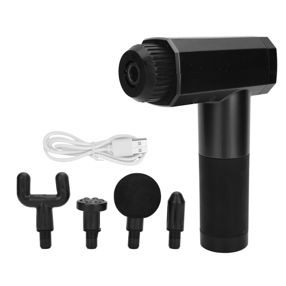 Muscle Stimulation Massager Electric Percussion Device Promoting Blood Circulation Super Silent Massage With Rechargeable Handheld Design And