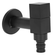 Ergonomiska handtagsdesigner Koppar kallvattenkran Väggmonterad kran Tjock och hållbar frostskyddsmedel Korrosionsskyddande G1/2-gänga För