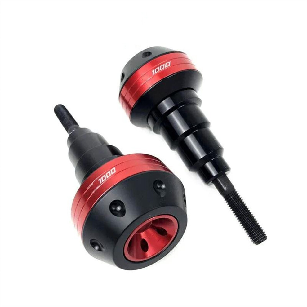 Motorcycle Frame Sliders Crash Protectors For Kawasaki Z650 Z900 Z900rs Z1000 Cnc Aluminum Red 9094768727287