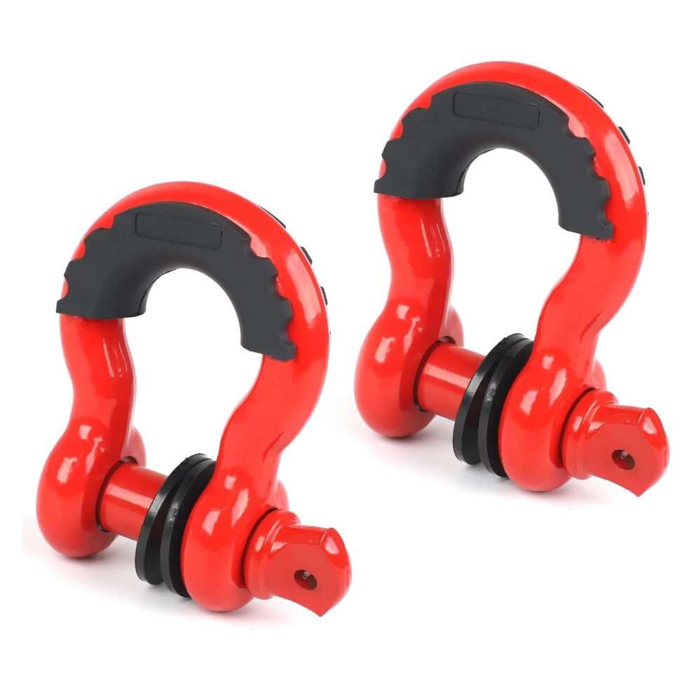 Universal 3/4 D Ring Shackle 4.75 Ton Heavyduty Tow Truck Hook For Offroad Recovery And Towing 9094768727485