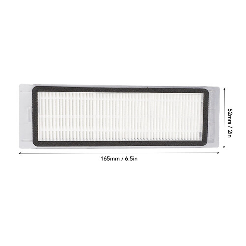 Vacuum Side Brush Filter Set for S50 S51, ABS Rubber, 88g 1