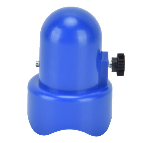 10Pcs Blue Trampoline Enclosure Pole Cap with Screw, Safety Rail Accessory 2