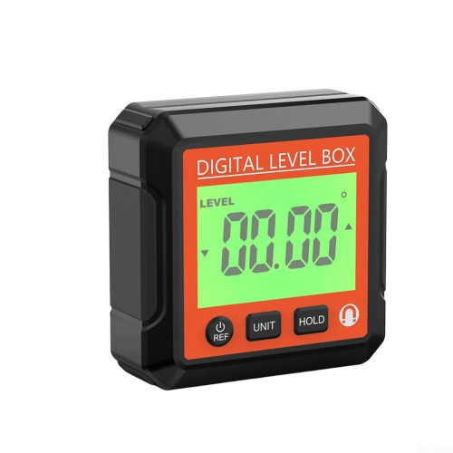 Digital Protractor Level Magnetic Base, LL031, Angle And Slope Measurement, Data Lock, Dual Relative And Absolute Modes