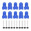 10Pcs Blue Trampoline Enclosure Pole Cap with Screw, Safety Rail Accessory 2