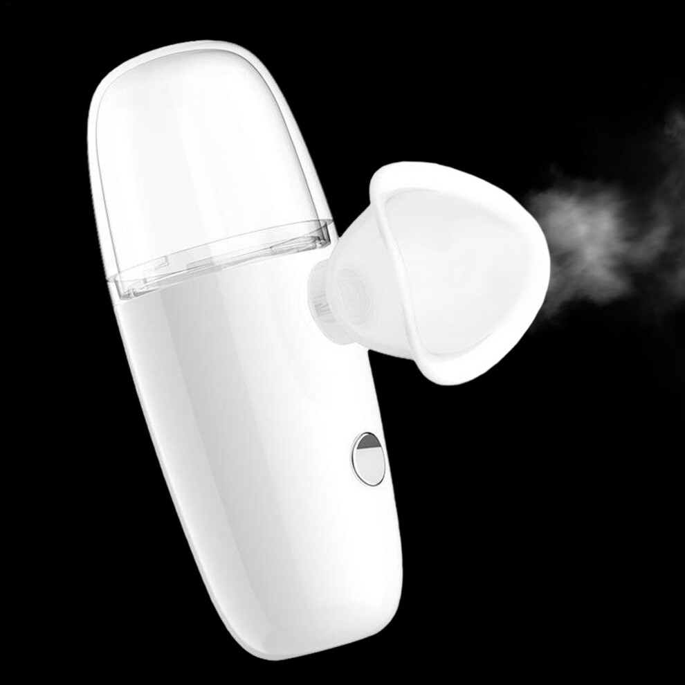 White Eye Humidifier With Deep Hydration For Dry Eyes, Relieves Fatigue, Compact Leakproof