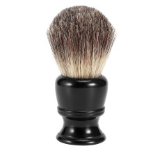 Barberkost med håndtag i høj kvalitet af harpiks, ergonomisk behagelig barbering for rigt skum og en glat hudoplevelse, perfekt til mænds