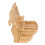 Πολυλειτουργικός ξύλινος σταθμός σύνδεσης, ρετρό οργανωτής γραφείου με ασύρματη 2