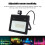 Adjustable Motion Sensor Floodlight Super Bright Durable Outdoor LED Security Light With Rotatable Bracket IP66 Waterproof Weatherproof Easy To 5