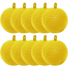 10 Pack Sticky Traps for Plants – Yellow Fungus Gnat Killer Balls for Indoor and Outdoor Pest Control