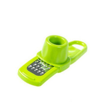 Manual Vegetable Chopper with Stainless Steel Blades, Garlic Ginger Crusher for Fruits and Nuts