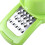 Manual Garlic Grinder and Chopper for Ginger Nuts Vegetables, Compact Easy Clean Green Kitchen Tool 3