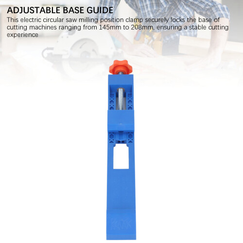 Adjustable ABS Cutting Machine Base Guide for Circular Saws, 145-208mm 1