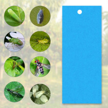 20*10cm Dual-Sided Waterproof Sticky Traps for Flying Insects, Yellow/Blue, 20 pcs