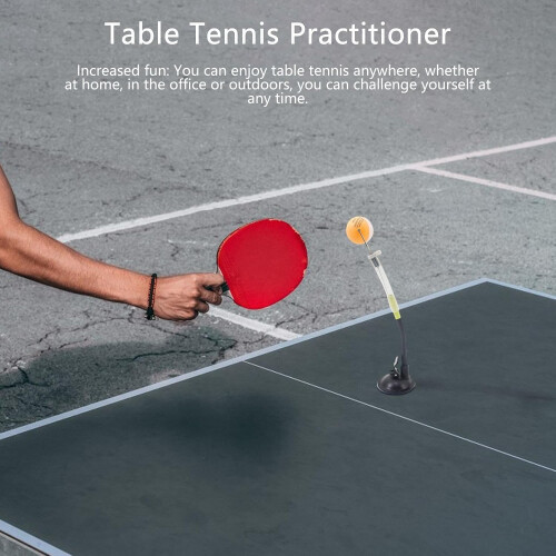 Table Tennis Trainer, Adjustable SelfTraining Tool, Ball System for Skill Training, Pong Training Equipment 2