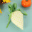 6Pcs Easter Carrot Shape Candy Bag Drawstring-yellow gingham 6