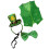 User Friendly Polyester Plastic Patricks Day Parties Outfit 1