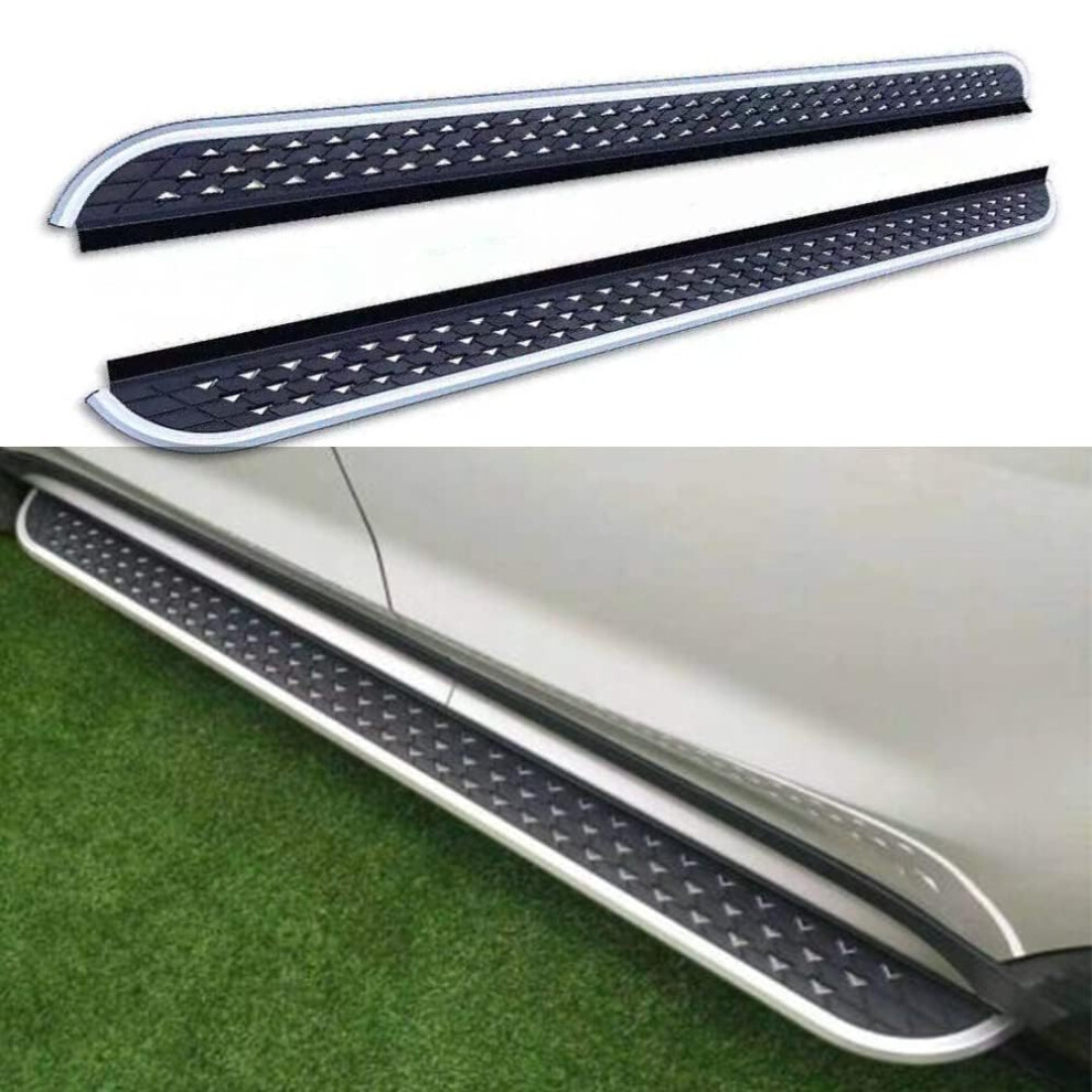 Car Side Skirts Mitsubishi Eclipse Cross 20182023 Compatible, 2Piece Side Running Boards, Pedal Protector 9187378765937