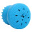 Compact Blue Pet Bath Brush with Integrated Shampoo Dispenser Soft Rubber 1