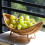 Wicker Fruit Basket Handwoven Rattan Serving Tray MultiPurpose Kitchen Storage Bowl 4