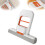 Mini Foldable Sponge Mop with SelfSqueeze for Kitchen Bathroom Small Spaces Wet Dry Use Orange 1