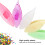 Plastic Tatting Shuttle Set 5Pcs Hand Craft Lacemaking Sewing Tools 4