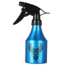 Professionelle Sprühflasche für den Dauereinsatz, müheloses Haarstyling mit gleichmäßiger Verteilung, 200 ml, Grünalgen, robustes Aluminium,