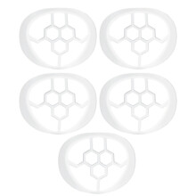 3D-maskfäste för förbättrat andningsutrymme, silikonmaskfäste med ergonomiskt stöd Återanvändbart maskinsatsstöd för smink Kladdfri &
