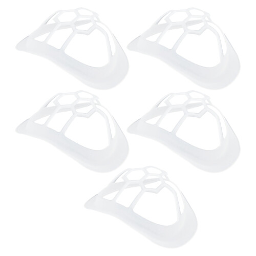 3D Mask Bracket for Enhanced Breathing Space, Silicone Mask Bracket with Ergonomic Support Reusable Mask Insert Support for Makeup Smudge Proof & 1