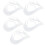 3D Mask Bracket for Enhanced Breathing Space, Silicone Mask Bracket with Ergonomic Support Reusable Mask Insert Support for Makeup Smudge Proof & 3