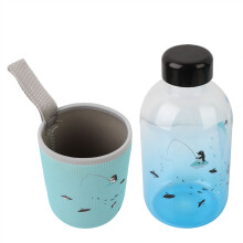 Adjustable Shoulder Strap Bottle Holder, Heat Resistant Cup Sleeve Included For Easy Portability And Comfortable Carry During Workouts Or Commutes